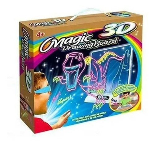 Tablero Magico 3d Magic Pad 3d Pizarra Tablero Marcadores