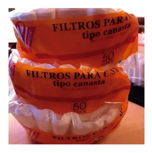 Imagen 3 de 5 de Filtros Papel Cafe Tipo Canasta X 600 U