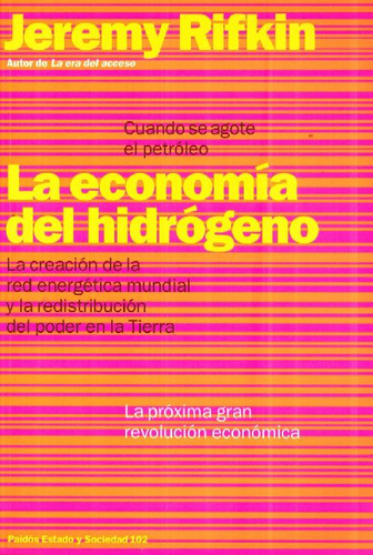 Libro La Economía Del Hidrógeno De Jeremy Rifkin