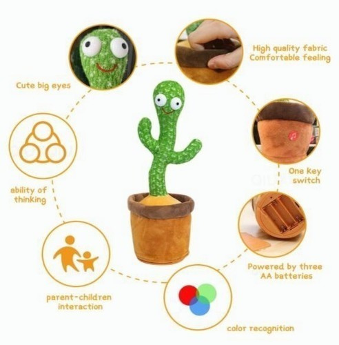 Imagen 4 de 6 de Canta, Baila, Aprende A Hablar, Columpio, Cactus