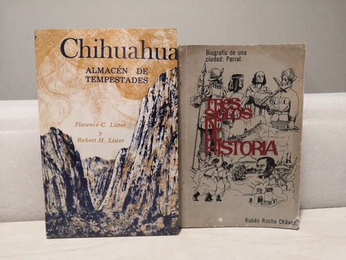Libros. Dos Ejemplares Sobre Historia De Chihuahua (Usado)