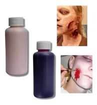 Comprar Látex + Sangre Falsa Maquillaje Halloween Disfraces 125ml