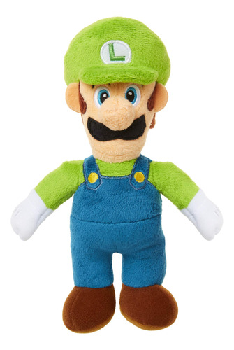 Super Mario Luigi - Figura De Peluche De 6 Pulgadas
