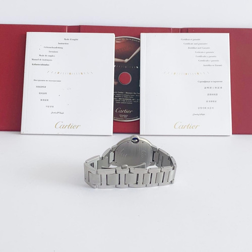 Cartier Ballon Bleu Xl Automático Completo Impecável