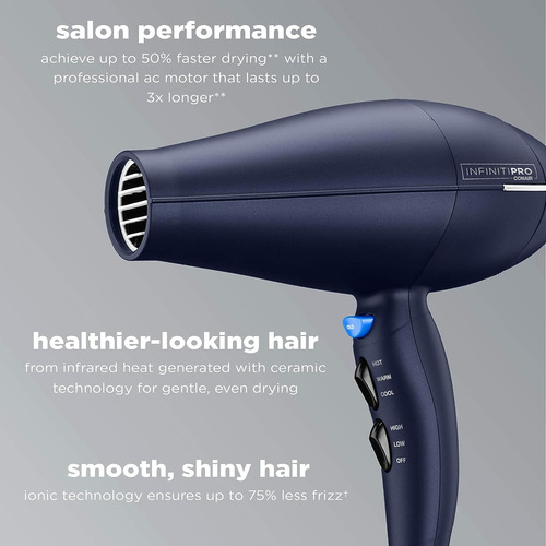 Secador De Cabello Infinitipro By Conair Con Difusor Inno...