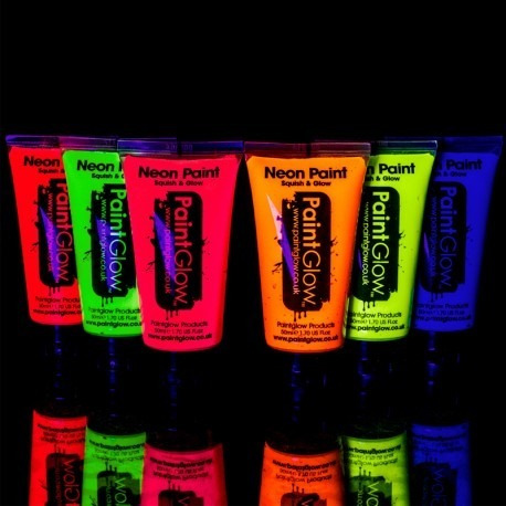 Pintura Corporal Neon Fluorecente - Unidad a $4167