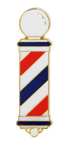 Barber Pole Pin De Solapa, S, Classic