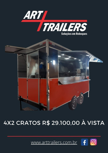 Food Truck, Trailer Para Lanche