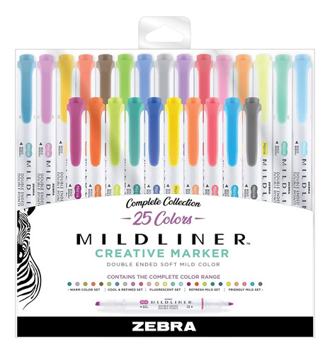 Zebra Pen Zebra Highliter 25/p, Assorted Colors