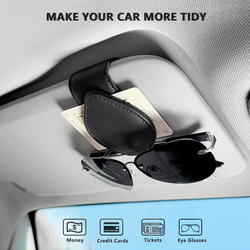 Soporte Para Gafas De Sol I Para Visera De Coche Con