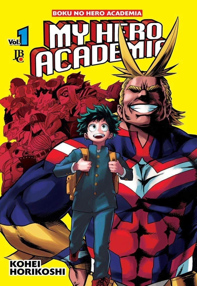 Boku No Hero Academia Manga Tom 1 Boku No Hero Vol. 1 - My Hero Academia, Mangá Jbc | Mercado Livre