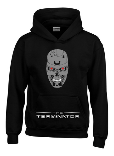 Buzo The Terminator, Buso, Saco Gildan Hoodies