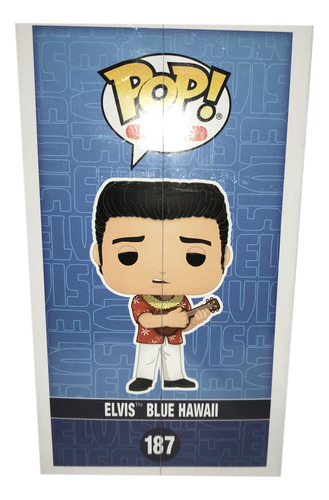Funko Pop Rocks Elvis Blue Hawaii 187