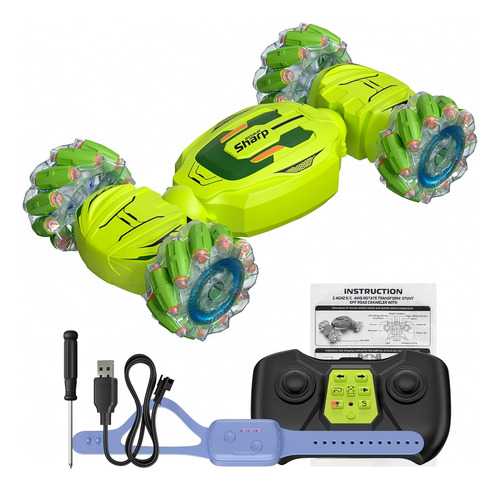 Dodomagxanadu Coche Rc Con Detección De Gestos, 2,4 Ghz 4wd