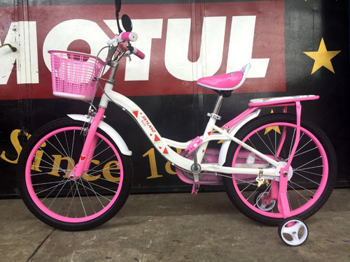 Bicicleta Niña Rodado 20 Diseño Exclusivo -mundomotos.uy