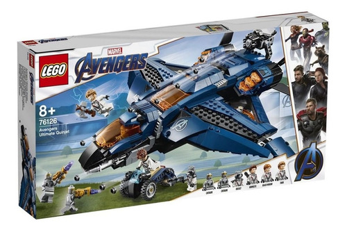 Lego 76126 - Marvel Super Heroes - Quinjet Dos Vingadores