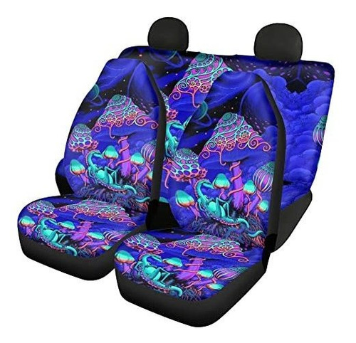 Tsvaga Universal Car Seat Cover Halloween Skeleton Pddxu