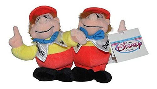 Peluche Mini Puf Tweedle Dee Y Tweedle Dum