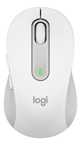 Mouse Inalámbrico M650 Signature Logitech Mediano Color Blanco crudo