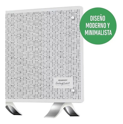 Vitroconvector Plano Peabody Pe-vc10b 1000 Watts Blanco