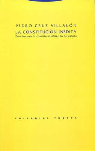 Libro Constitución Inédita. Estudios Ante La Constitucional