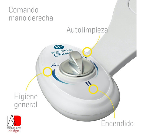 Imagen 1 de 10 de Bidet P/ Inodoro Universal Neobidet Original+kit Instalacion