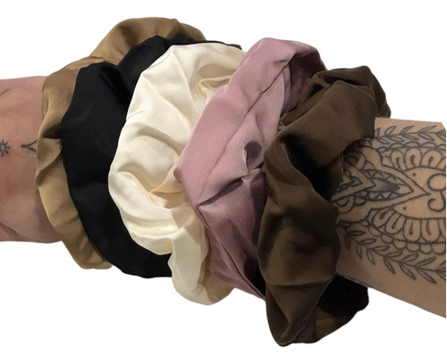 Scrunchies Pack X4 Surtidas 