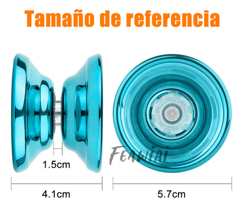 3pzs Yoyo Profesional De Aleación Regalo For Niños