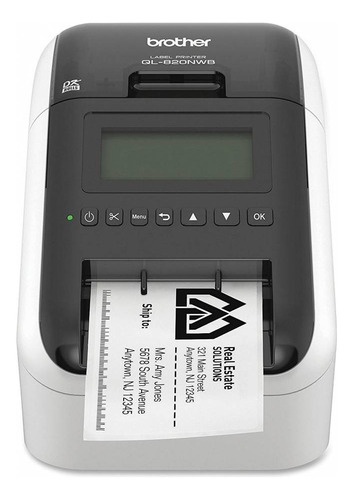 Impresora De Etiquetas Profesional Brother Ql-820nwb Wifi