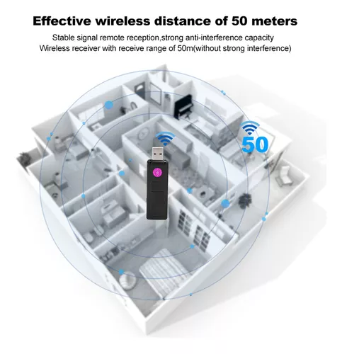 fasient1 Micrófono inalámbrico Universal V16U, micrófono de Mano Universal  de recepción USB VHF 2 en 1, micrófono inalámbrico para  Rendimiento/reuniones/Iglesias : : Electrónica