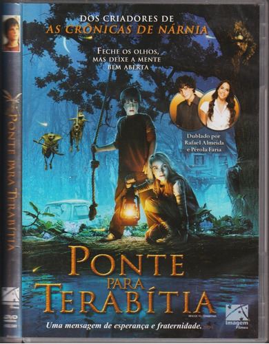 Dvd Ponte Para Terabítia  - Original