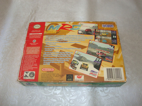 Somente Caixa Do Multi Racing Championship Mrc Bra Para N64 (Usado)