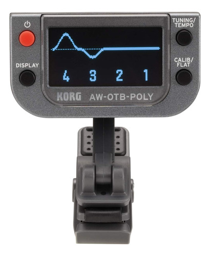 Korg Awotbpoly Polifonico Clip-on Bass Tuner