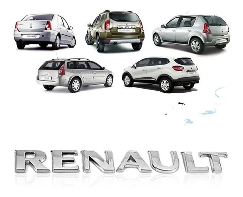Emblema Insignia Renault P/ Megane Sandero Duster Clio Kwid