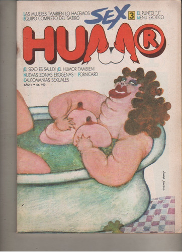 Revista ** Sex Humor ** N° 3 - De Agosto Del Año 1984