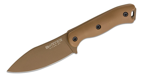 Faca Ka-bar Bk19 Nessmuk Tan Handle 1095 Cro-van