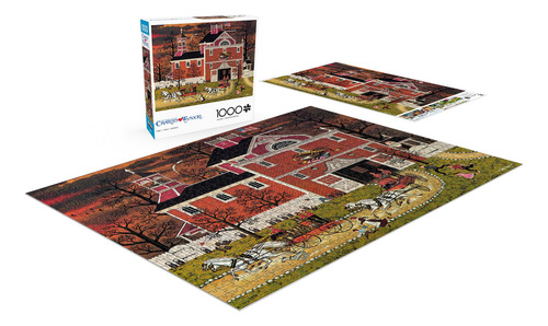 Rompecabezas Buffalo Games Charles Wysocki Fire 1000 Piezas