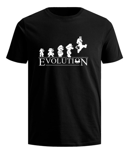 Playera Hombre Marios Bros Videojuegos Arcade Camiseta