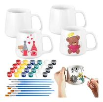 Comprar 4 Juegos De Tazas For Pintar, Kits De Tazas Pintadas, Tazas
