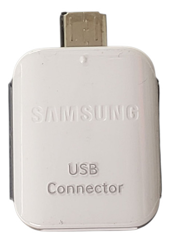 Adaptador Otg Tipo Micro Usb A Usb Samsung 100% Original Negro