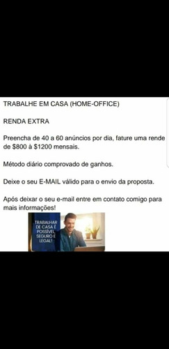 Imagem 1 de 5 de Trabalhem Home Office Super Prático