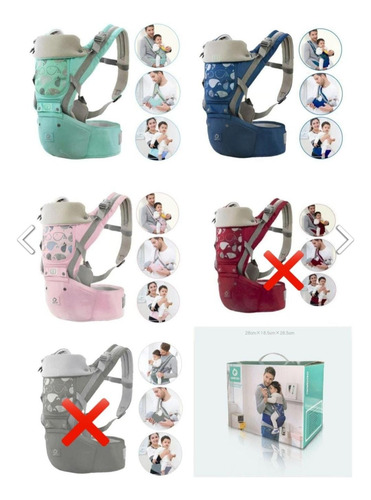 Canguro Cargador Ergonómico Multifuncional Para Bebes