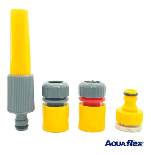 Kit Carro Con Manguera Riego Mallada 50mt 1/2 2112 Gris