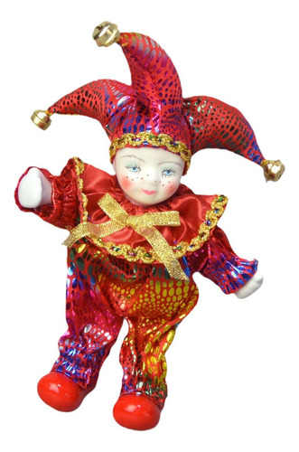 Muñeca De Arlequín De Figura De Arlequín, Juguete De