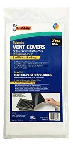 Cubreventanas Magnéticos Frost King, 8 X15 , Blanco.