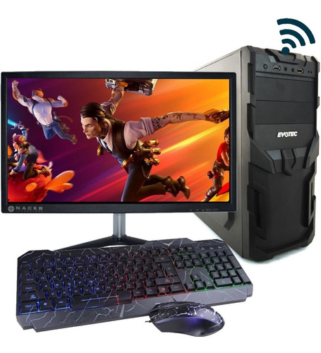 Pc Gamer Amd Ryzen 3 3200g 16gb Ram 1tb Monitor 19.5 Wifi