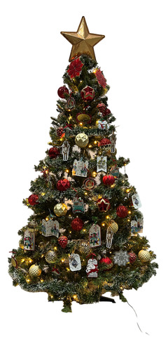 Arbol De Navidad 1.83mts Preiluminado 350 Luces Vns Home