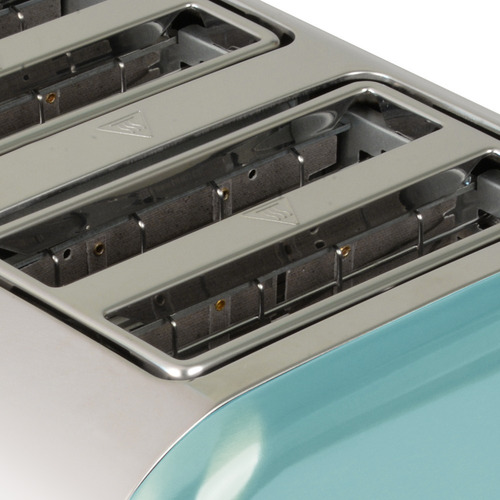 Tostador De Pan Sindelen Tp-2420ce 4 Panes Color Celeste