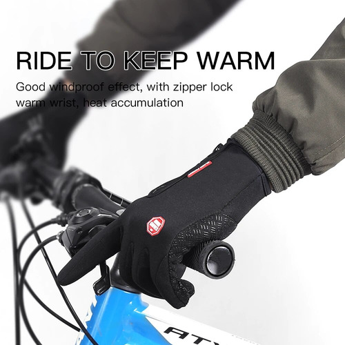 Guantes De Invierno Cálidos Guantes De Bicicleta Con