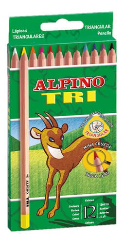 Colores Alpino Triangular X 12 